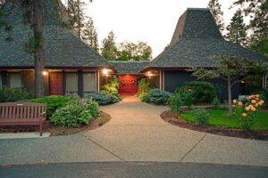 photo of entry of Unity Spiritual Center Spokane